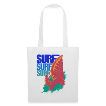 Surf Surf Kite Planche à voile Surf - Sac en tissu - blanc - Devant