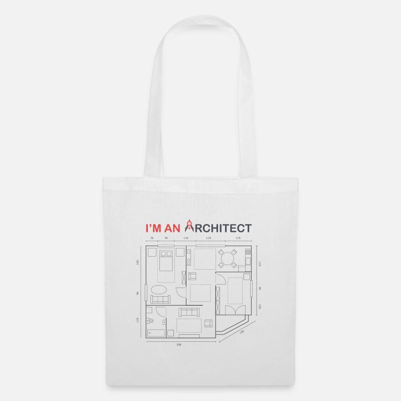 I am an Architect - Tote Bag - white