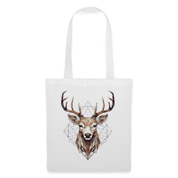 Deer Geometric - Tote Bag - white - Front