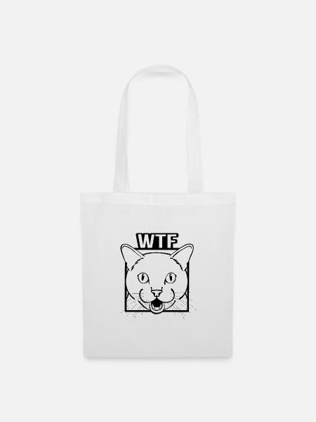 WTF - Stoffbeutel - Weiß