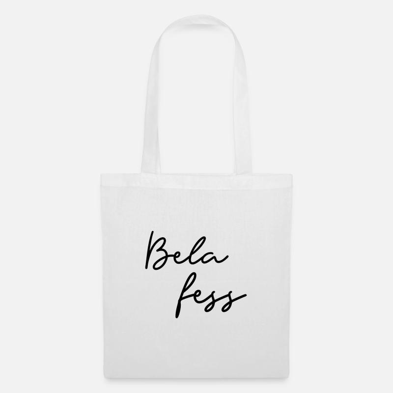 Bela fess - Borsa di stoffa - bianco