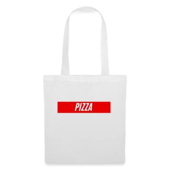 Pizza, dein Lieblingsessen aus Italien - Stoffbeutel - Weiß - Vorne