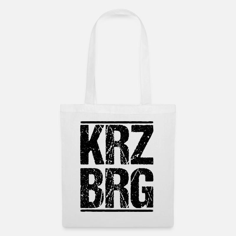 KRZBRG - Stoffbeutel - Weiß