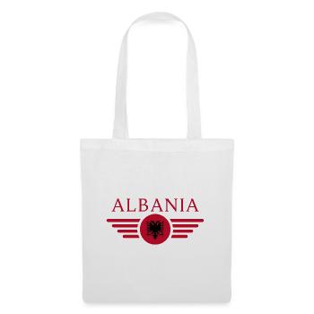 Albanie - Sac en tissu - blanc - Devant
