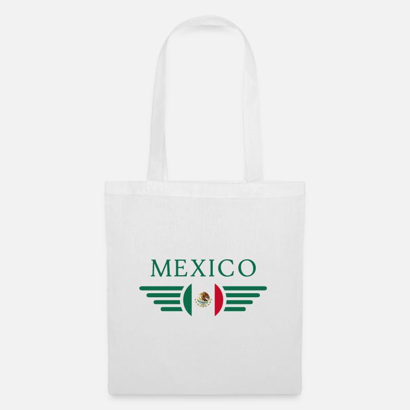 Mexiko - Stoffbeutel - Weiß