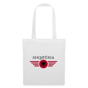Albania Style Design T-Shirt - Tote Bag - white - Front