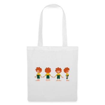 Pumuckl Sous Différents Angles - Sac en tissu - blanc - Devant
