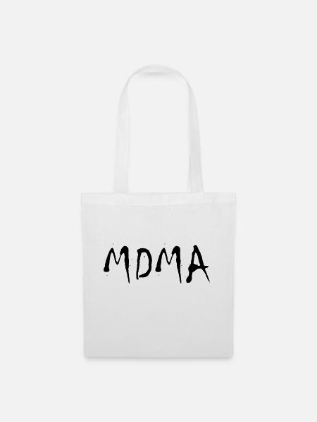 MDMA - Stoffbeutel - Weiß