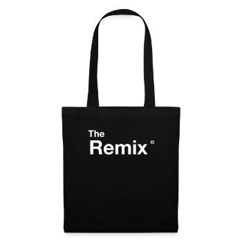 REMIX zusammen mit ORIGINAL vater/sohn partnerlook - Stoffbeutel - Schwarz - Vorne