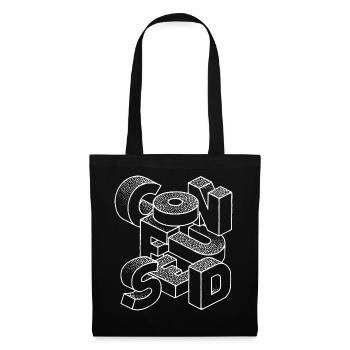 Confused - Tote Bag - black - Front