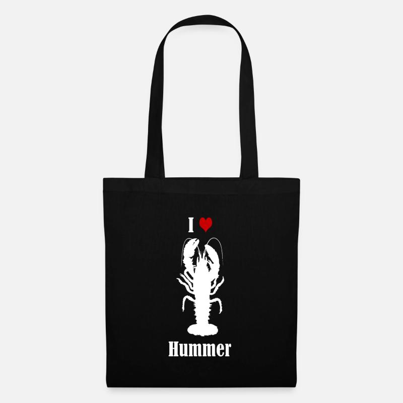 I Love Hummer - Stoffbeutel - Schwarz