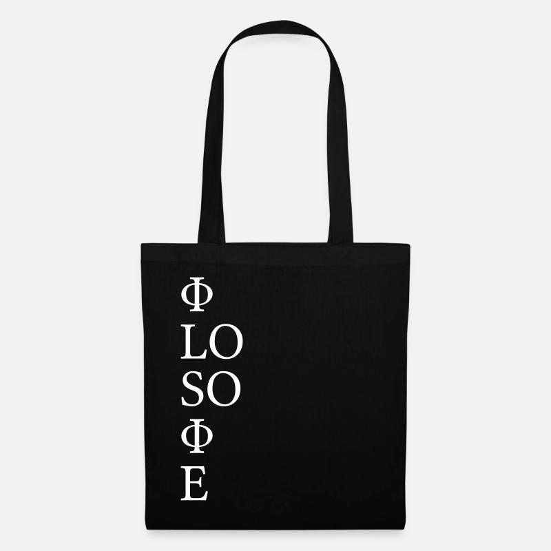 philosophy - Tote Bag - black