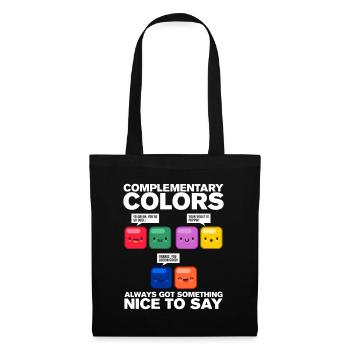 Artiste artiste artiste artiste cadeau - Sac en tissu - noir - Devant