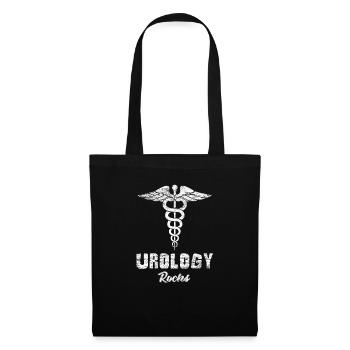 Urologue femme urologie cadeau système urinaire - Sac en tissu - noir - Devant