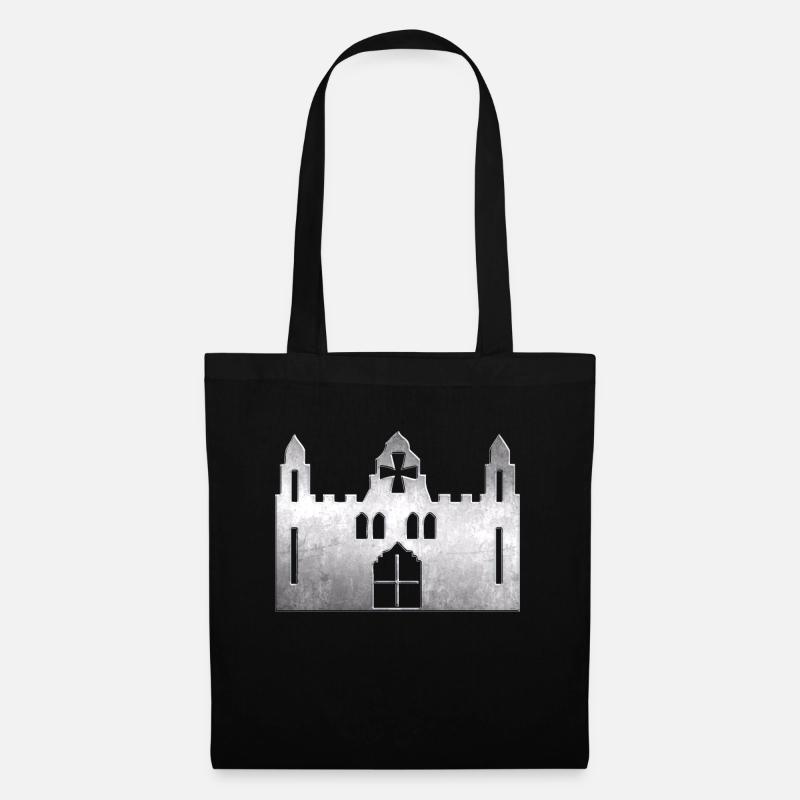 monastery - Tote Bag - black