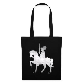 Chevaliers - Sac en tissu - noir - Devant