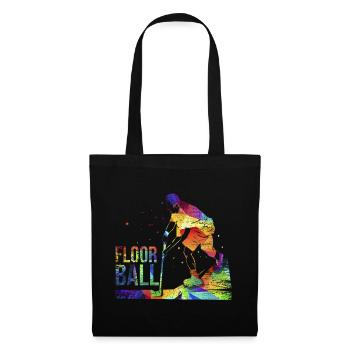 Floorball sports hockey - Tote Bag - black - Front
