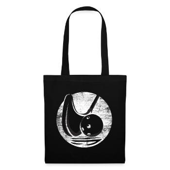 Floorball sports hockey - Tote Bag - black - Front