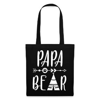 Daddy Bear - Tote Bag - black - Front