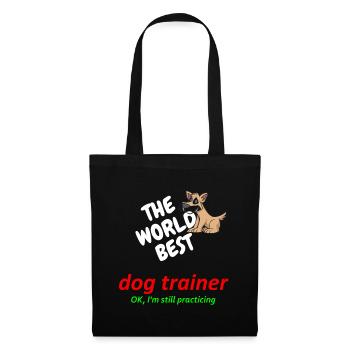 World's best dog trainer - dog training - in practice - Tote Bag - black - Front