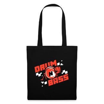 Drum n Bass - Tote Bag - black - Front
