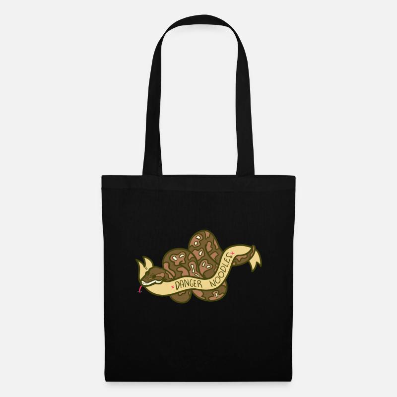 python - Tote Bag - black