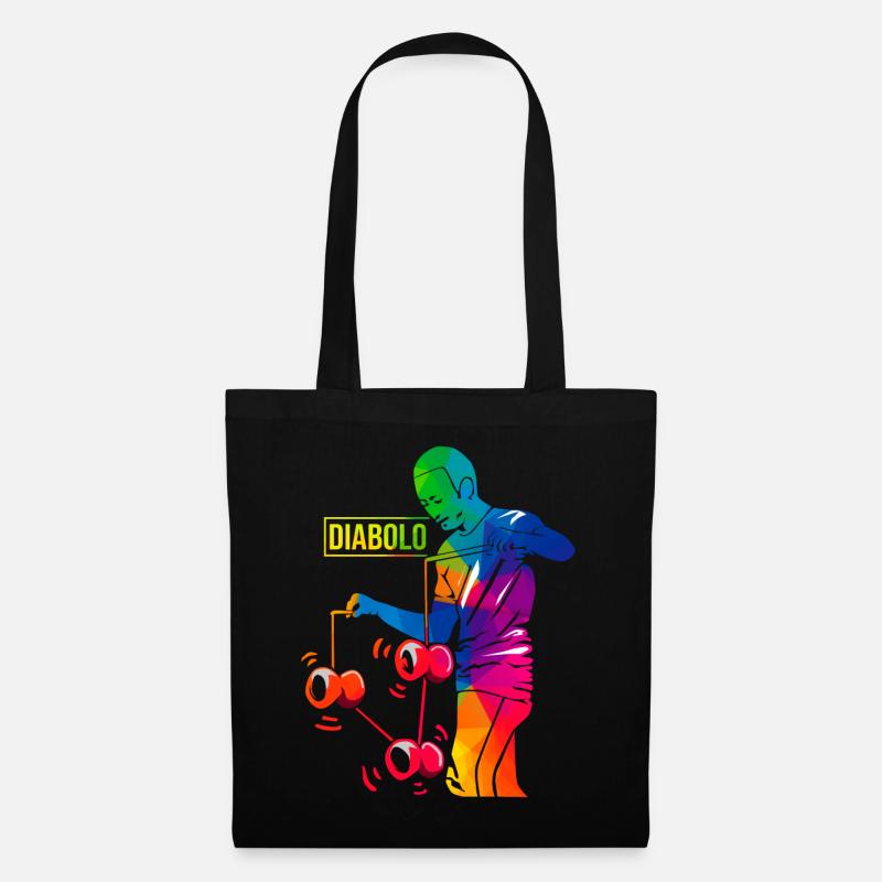 Diabolo - Stoffbeutel - Schwarz