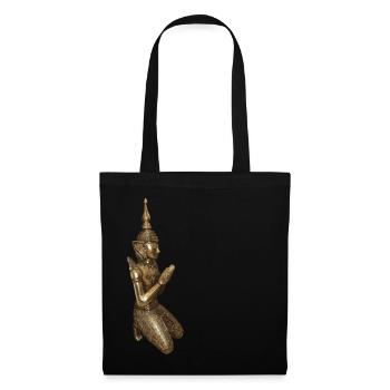 Bouddha, Shiva, Ganesha, Thaïlande - Sac en tissu - noir - Devant