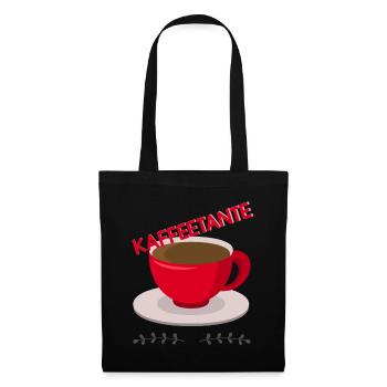 Kaffeetante - Sac en tissu - noir - Devant