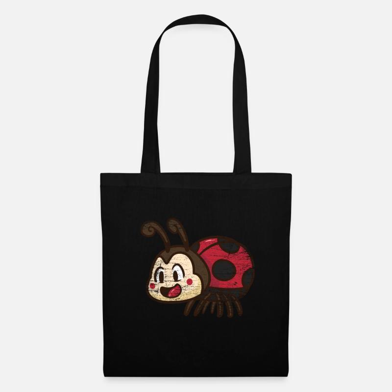 ladybug - Tote Bag - black