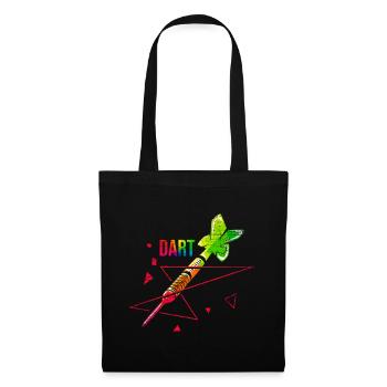 Darts polygon gift - Tote Bag - black - Front