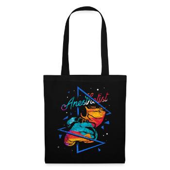 Anesthesiologist polygon gift - Tote Bag - black - Front