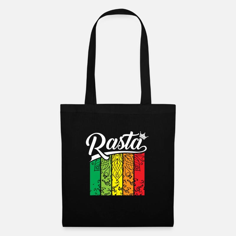 Pastel Rainbow Banner - Tote Bag - black