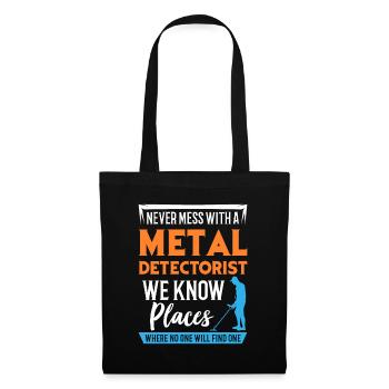 Metal Detectorist - Tote Bag - black - Front