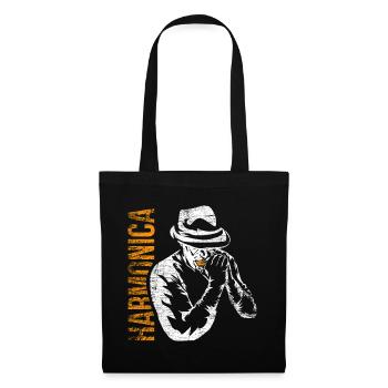 harmonica - Tote Bag - black - Front