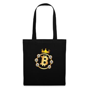 Bitcoin Rich Bitcoin Millionaire BTC Millionaire - Tote Bag - black - Front