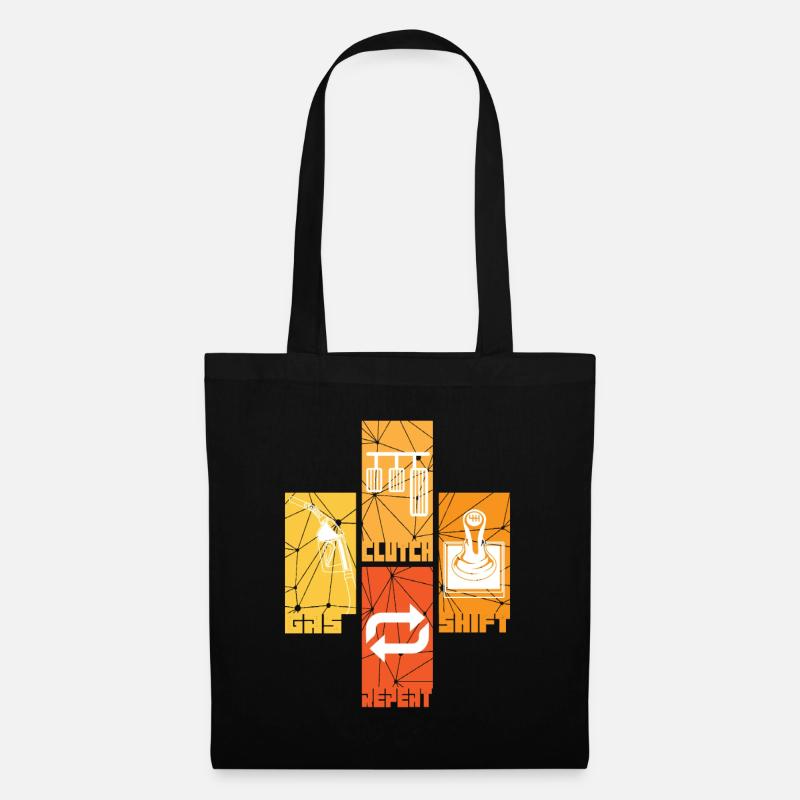 voitures - Sac en tissu - noir