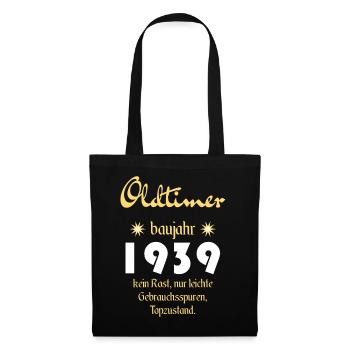 Oldtimer built in 1939 - Tote Bag - black - Front