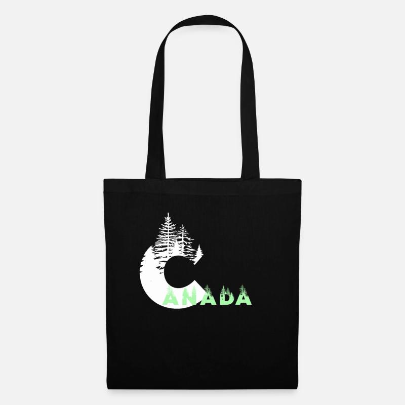 Canada - Sac en tissu - noir