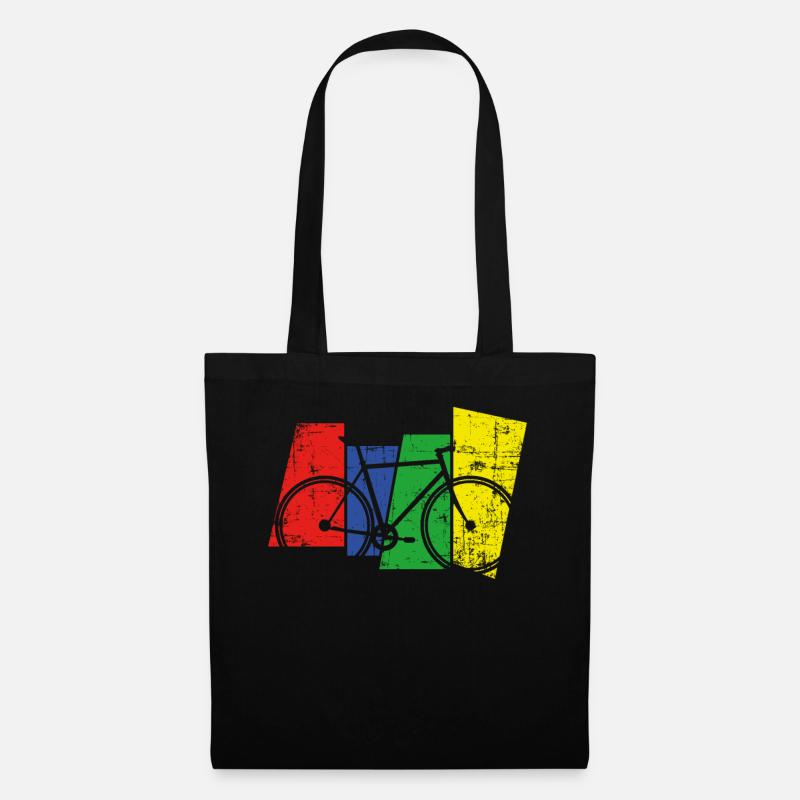 Fahrrad - Stoffbeutel - Schwarz