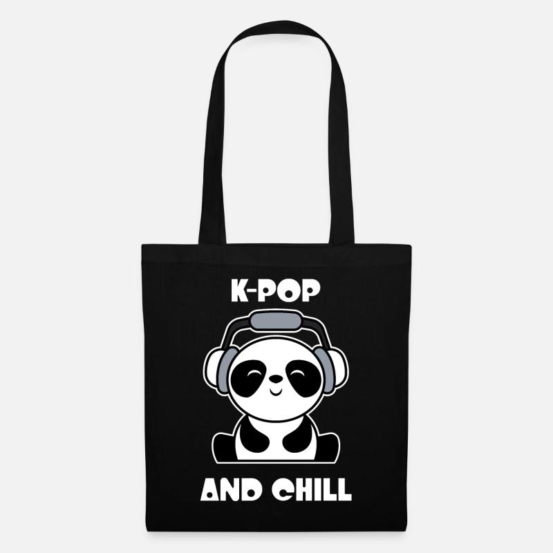 K-Pop - Tote Bag - black