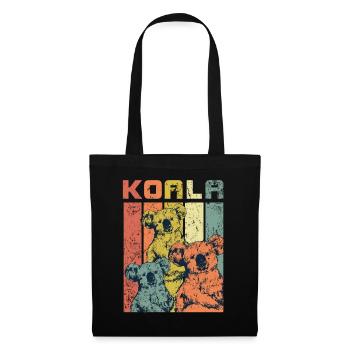Koala bear - Tote Bag - black - Front