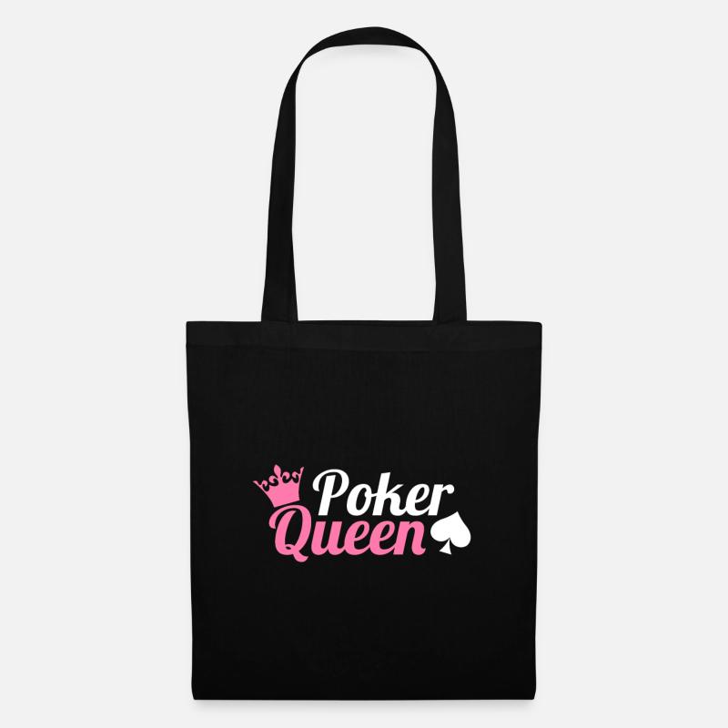 Poker Queen - Tote Bag - black