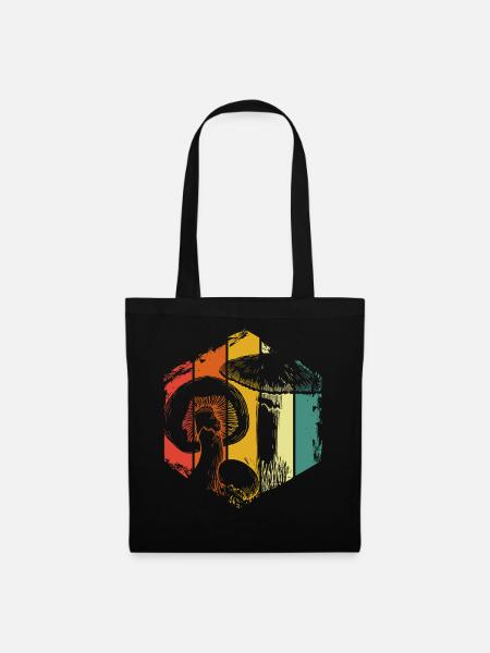 Mushroom Magic Mushrooms - Tote Bag - black