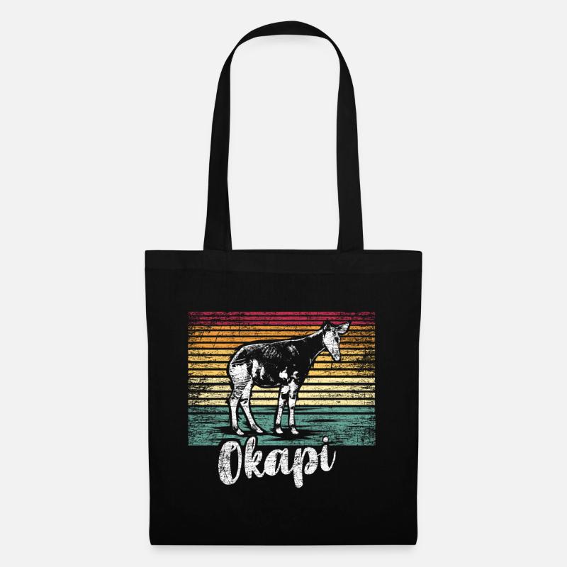 Okapi gift - Tote Bag - black