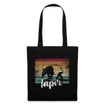 Tapirs gift - Tote Bag - black - Front