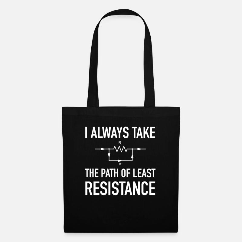 Resistance Electronics & Electrician - Tote Bag - black