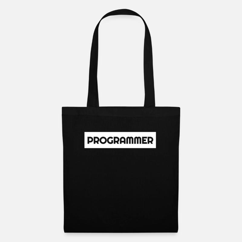 Programmierer - Stoffbeutel - Schwarz
