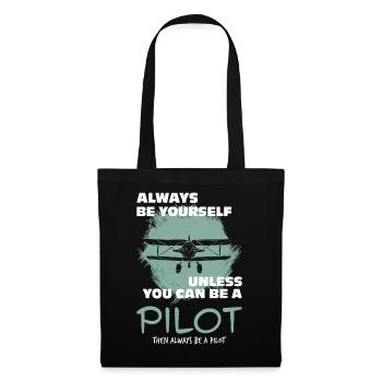 Pilot - Tote Bag - black - Front