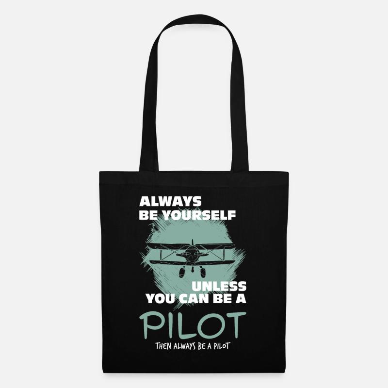 Pilot - Tote Bag - black